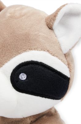 Panda rojo de la marca para beb&eacute; en imitaci&oacute;n de piel, Marr&oacute;n