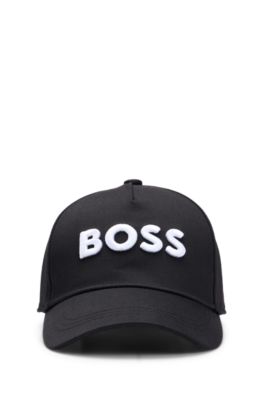 Gorra para ni&ntilde;os con logo bordado, Negro