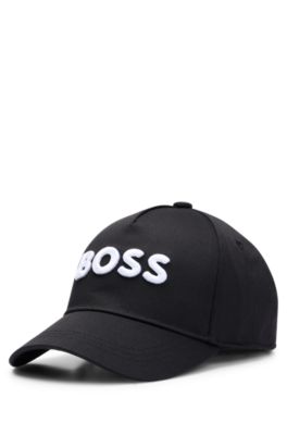 Gorra para ni&ntilde;os con logo bordado, Negro