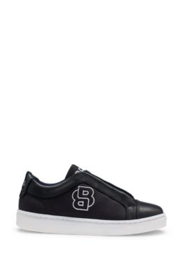 Kids' trainers with Double B monogram, Dark Blue