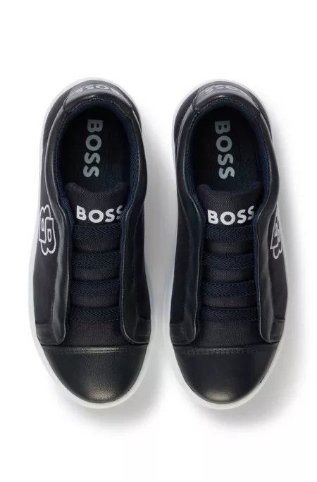 Kids' trainers with Double B monogram