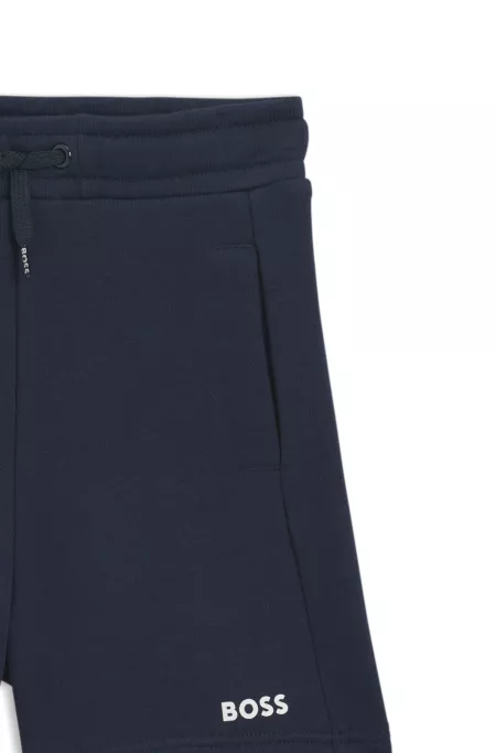 Kids' T-shirt and shorts set with logo prints