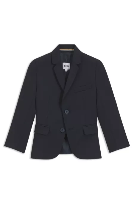 Kids' suit jacket in a wool blend