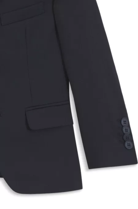 Kids' suit jacket in a wool blend