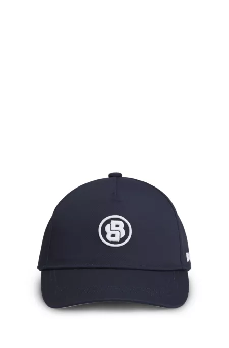 Kids' cap with embroidered Double B monogram