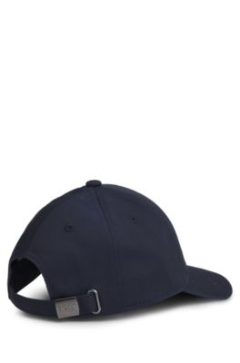 Kids' cap with embroidered Double B monogram, Dark Blue
