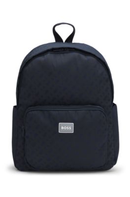 Kids' backpack with Double B monograms, Dark Blue