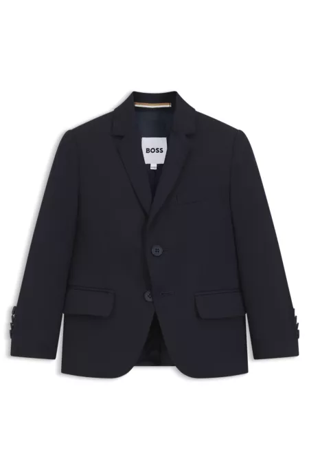 Kids' wool-blend suit jacket