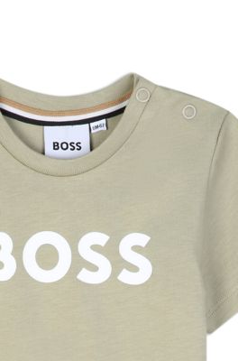 Kids' logo T-shirt, Green