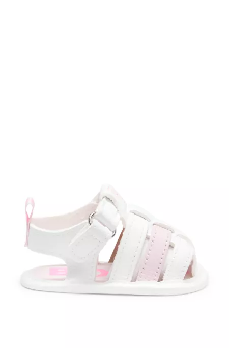 Gift-boxed leather sandals for babies