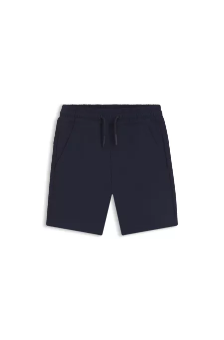 Kids' shorts in crinkled stretch fleece
