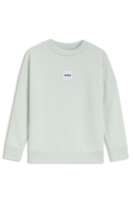Sudadera de forro polar para ni&ntilde;os con etiqueta con logo, Cal