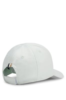 Kids' twill cap with logo print, Light Green
