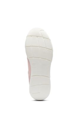 Kids' lace-up sneakers with Double B monogram, light pink