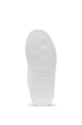 Deportivas para ni&ntilde;os de piel, Blanco