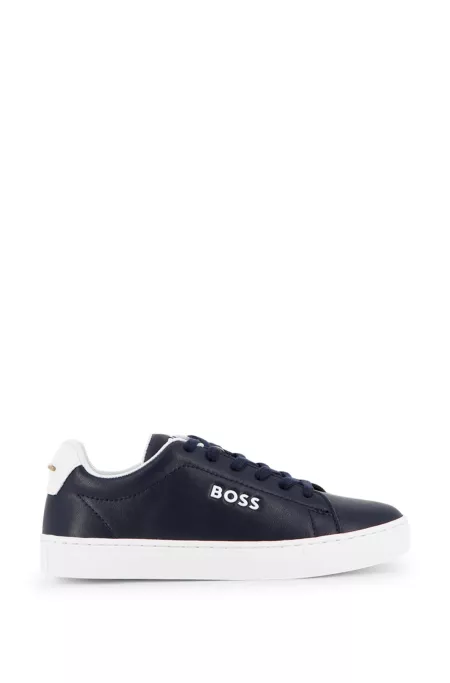 Kids' leather sneakers