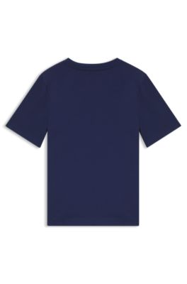 Camiseta para ni&ntilde;os en algod&oacute;n con ilustraci&oacute;n de f&uacute;tbol, France