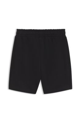 Shorts para ni&ntilde;os con dise&ntilde;o de f&uacute;tbol, Negro