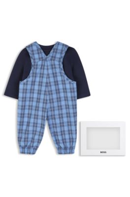 Gift-boxed two-piece set for babies, Blue
