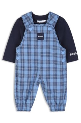 Gift-boxed two-piece set for babies, Blue