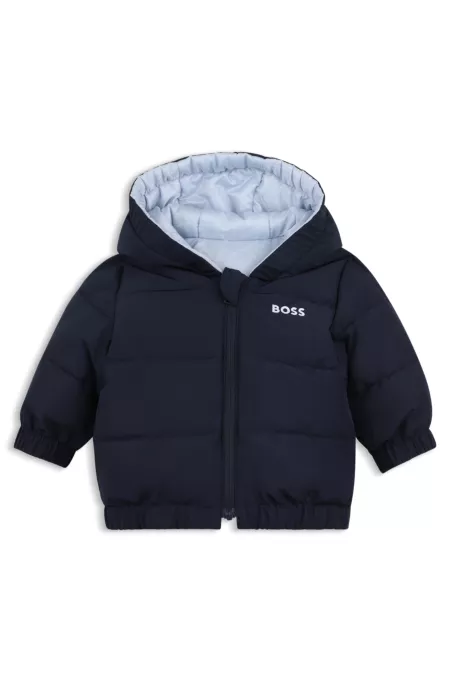 Baby reversible padded jacket