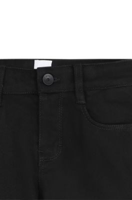 Vaqueros slim fit para ni&ntilde;os, Negro