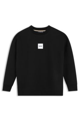 Sudadera con logo para ni&ntilde;os, Negro