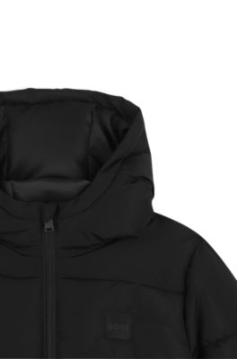 Chaqueta acolchada para ni&ntilde;os, Negro