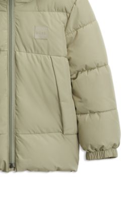 Kids' puffer jacket, Green