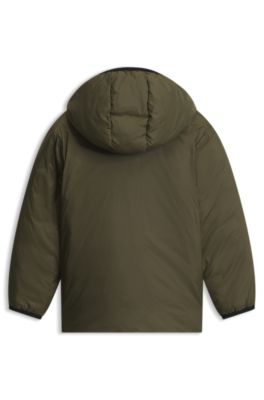 Kids' reversible jacket, Dark Green