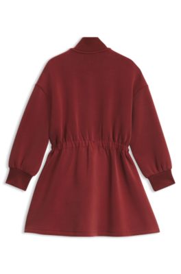 Vestido para ni&ntilde;as, Rojo oscuro