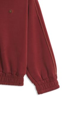 Sudadera con capucha para ni&ntilde;os, Rojo oscuro
