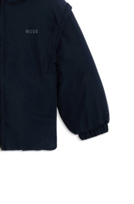 Kids' reversible jacket, Dark Blue