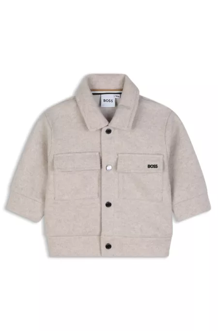 Kids' flannel jacket