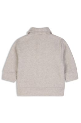 Kids' flannel jacket, Light Beige