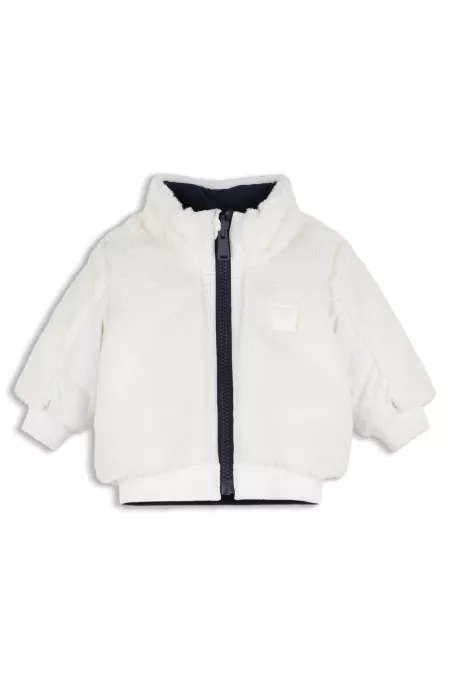 Kids' reversible puffer jacket