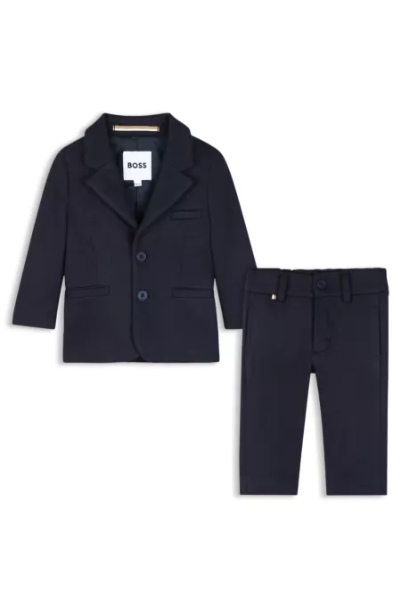 Kids' piqué suit