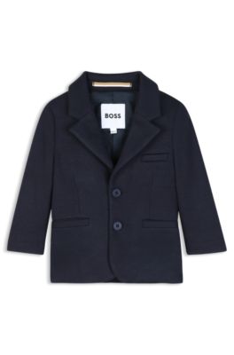 Kids' piqu&eacute; suit, Dark Blue