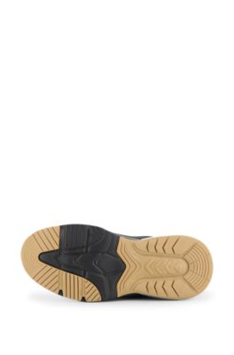 Deportivas con cordones para ni&ntilde;os, Negro