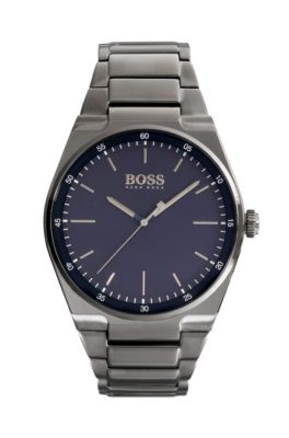 boss blue watch