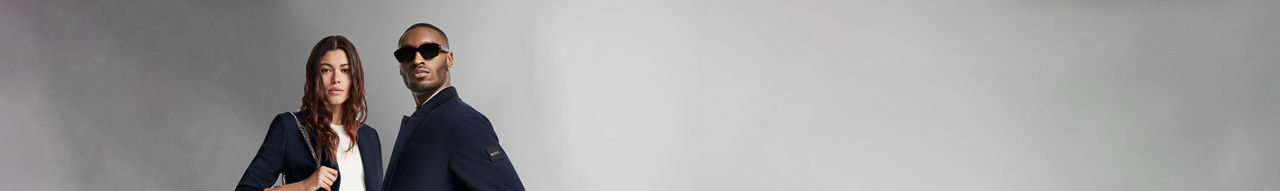 Model wearing new PS22 Boss collection 