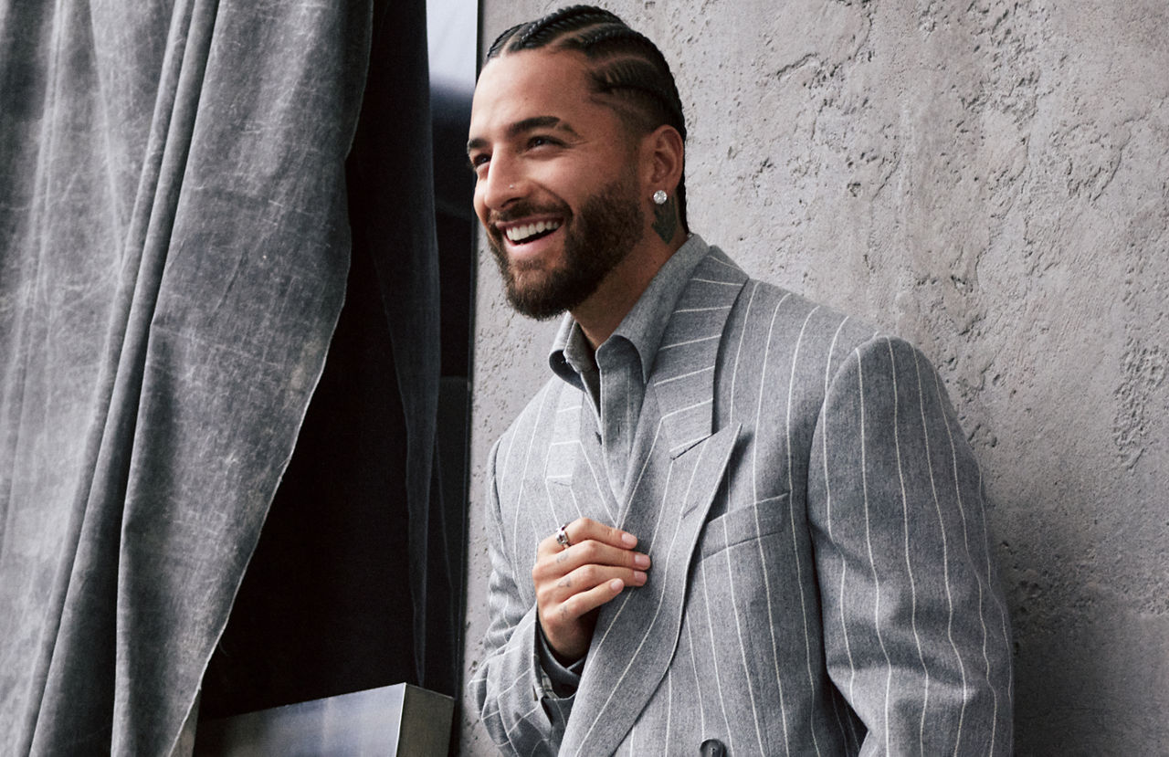 Maluma in BOSS new collection