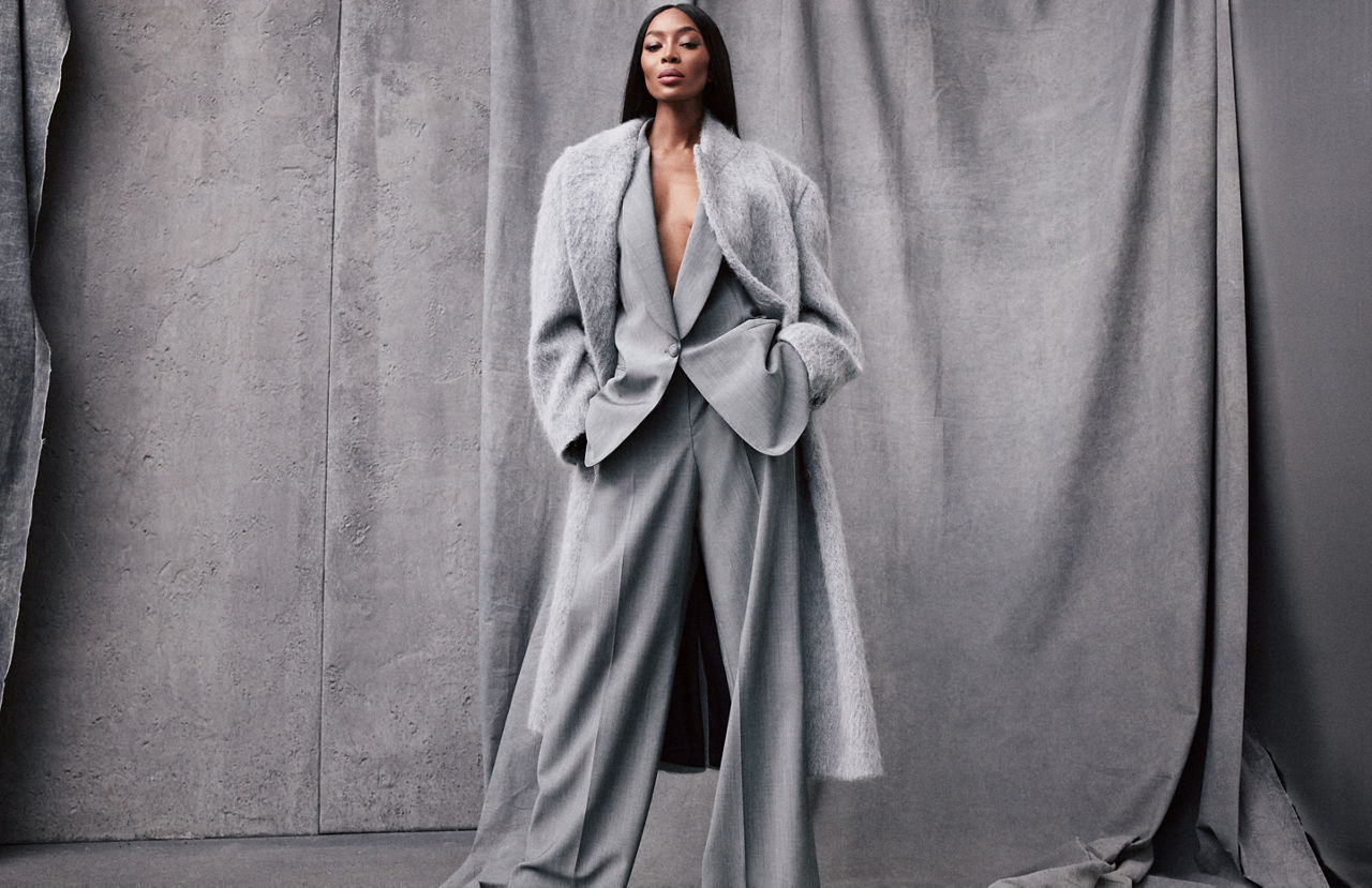 Naomi Campbell in BOSS new collection