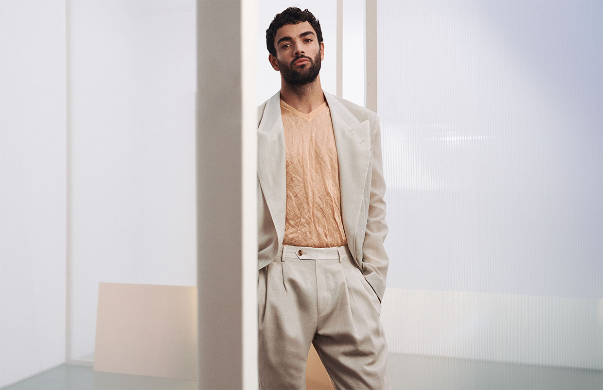 Matteo Berrettini in BOSS new collection