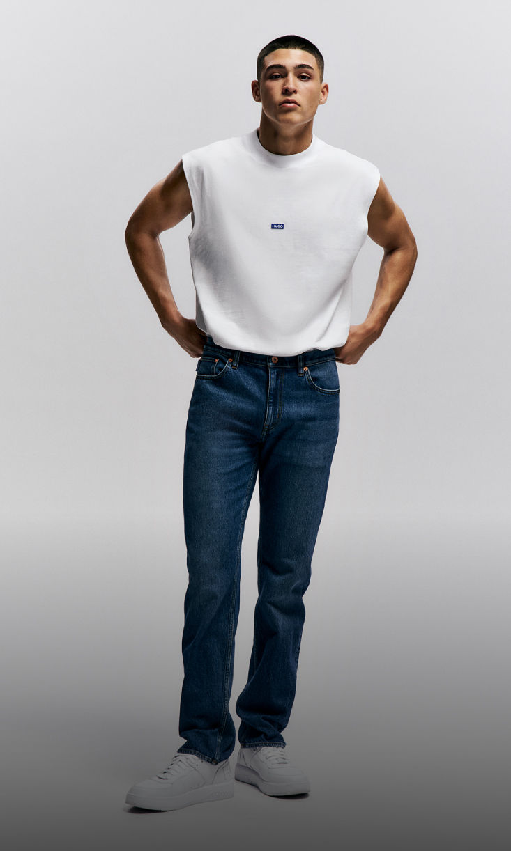 Jeans slim fit HUGO para hombre