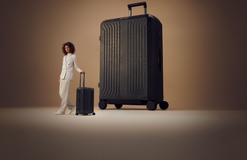BOSS x Samsonite exclusive luggage collection