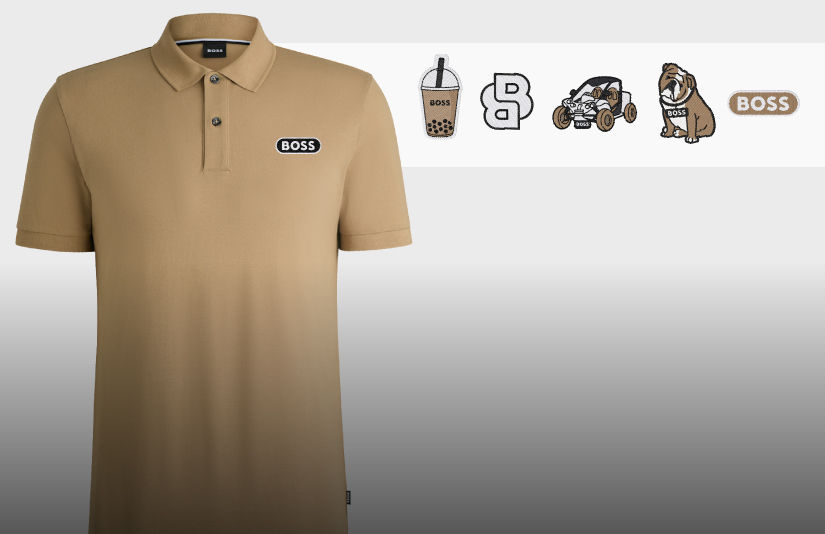 Personnalisation d’un t-shirt et d’un polo avec un patch