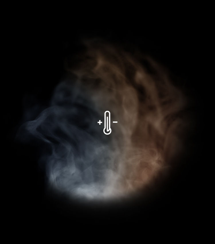 Temperature regulation feature by BOSS Wellness styles