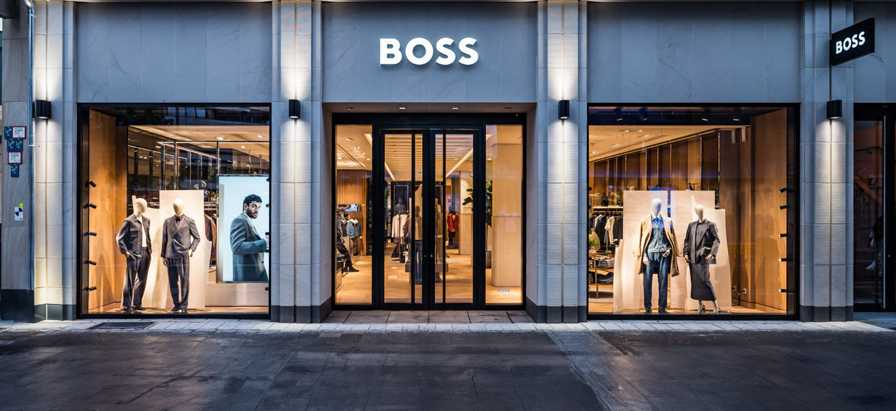 HUGO BOSS Store interior