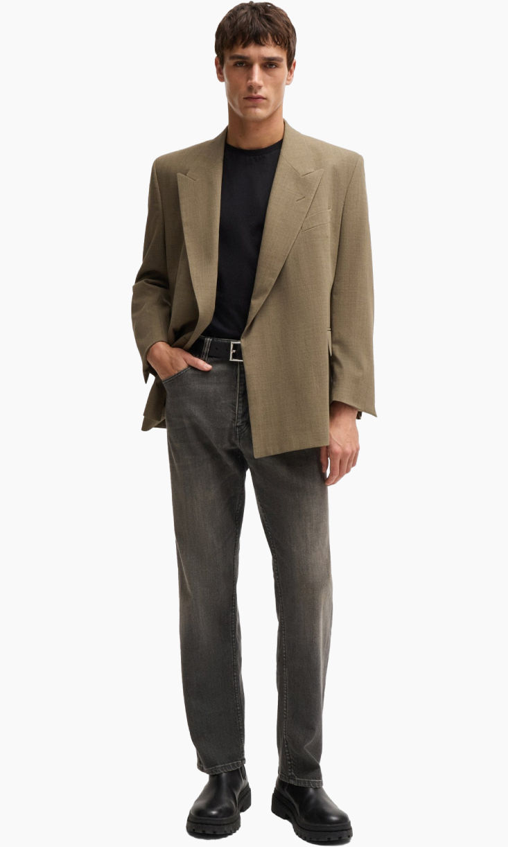 Shop HUGO BOSS relaxed fit jeans